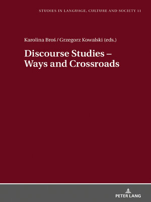 cover image of Discourse Studies – Ways and Crossroads